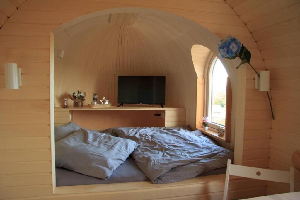 Schmidis Igluhuts Im Pfaffenwinkel - Tiny House 1 Appartement Apfeldorf Buitenkant foto